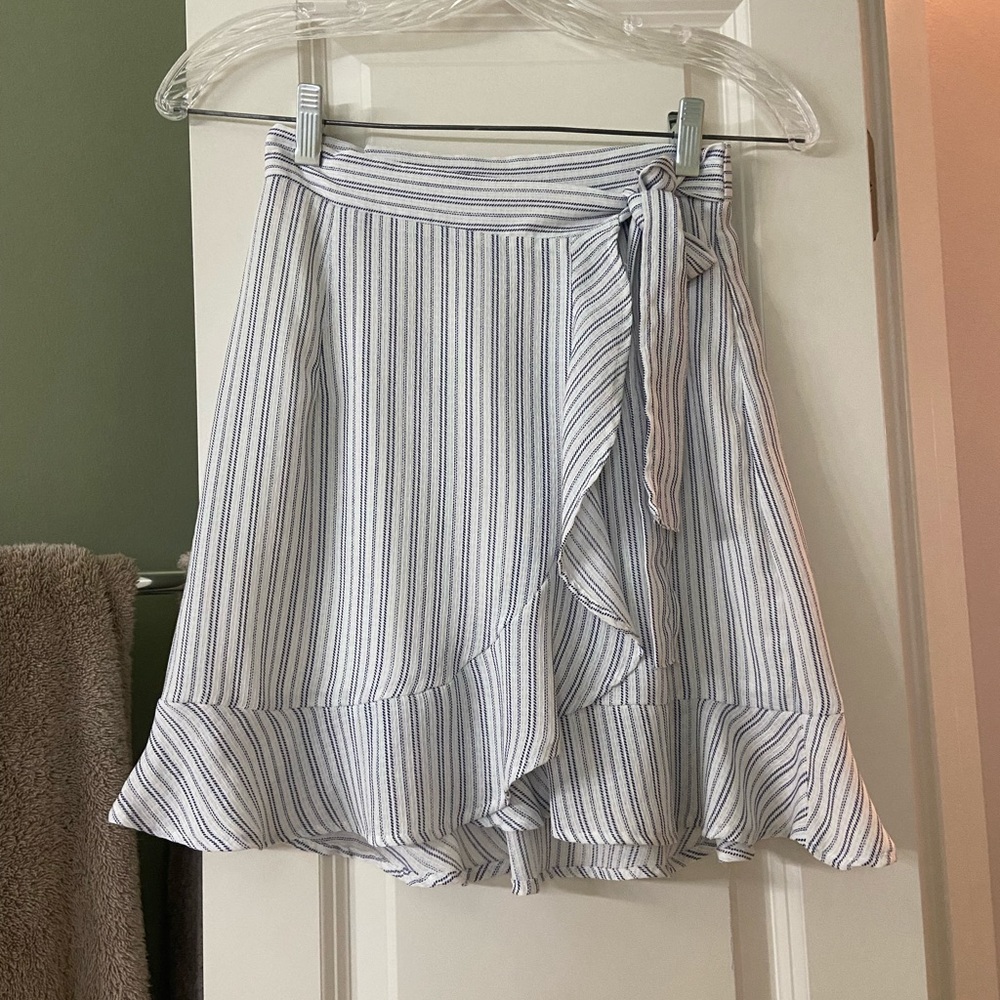 Lulu’s wrap mini skirt